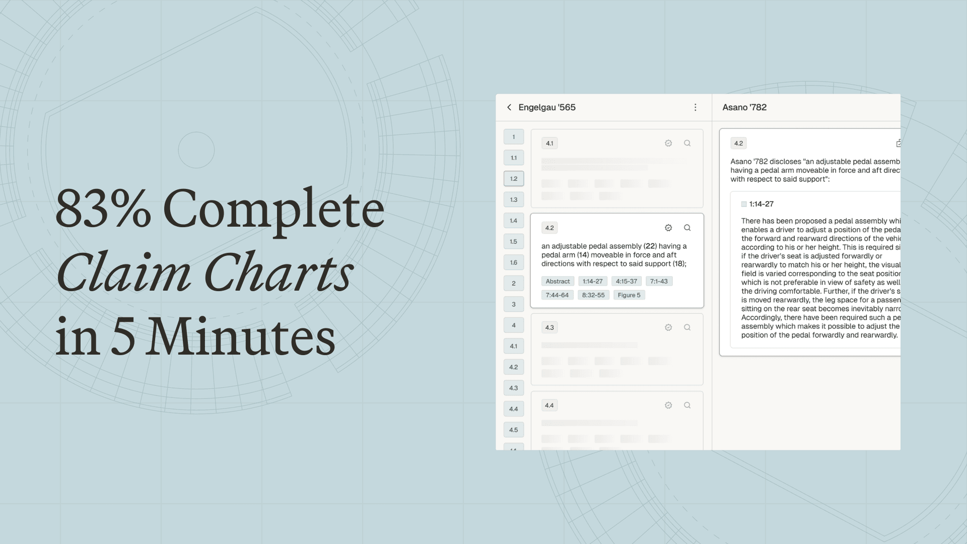 83% Complete Claim Charts in 5 Minutes